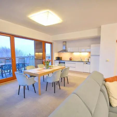 Z 2 Sypialniami I Widokiem Na Morze Sea View - Baltic Park 225 Na Wyspie Apartmán Svinoústí