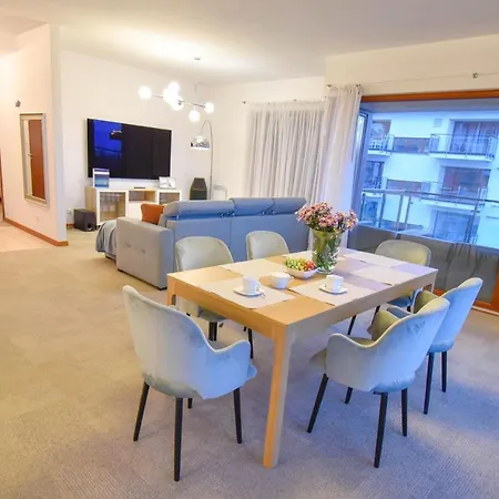 Z 2 Sypialniami I Widokiem Na Morze Sea View - Baltic Park 225 Na Wyspie Apartmán *
